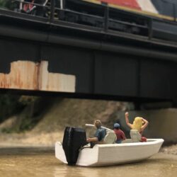 Model Fishing Boat miniature