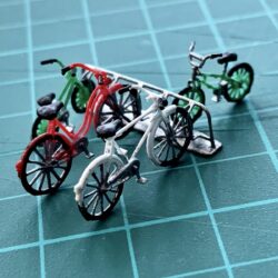 Miniature model bikes